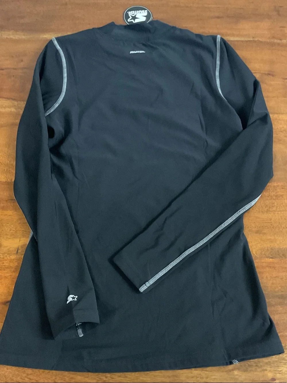Brand NewSTARTER Men's Black Long-Sleeve Compression Shirt